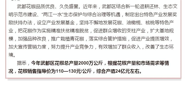 5.28億！一場盛會，武都花椒“火”了