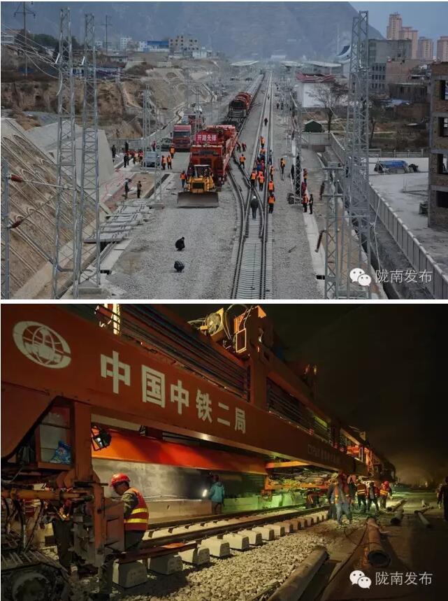蘭渝鐵路最新進(jìn)展！除胡麻嶺隧道外已全線鋪通