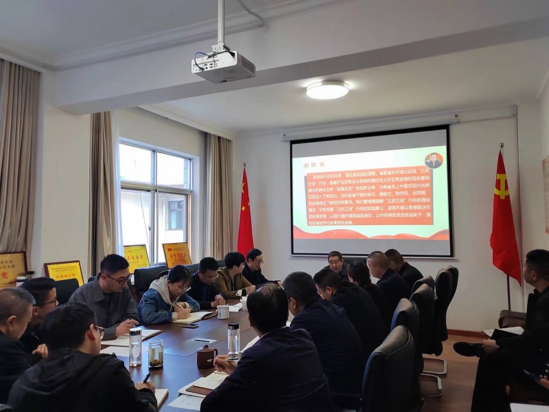 【“三抓三促”行動(dòng)進(jìn)行時(shí)】市龍江城鄉(xiāng)集團(tuán)開展“隴南要發(fā)展，我該謀什么”——圍繞“加快集團(tuán)公司高質(zhì)量發(fā)展，我該謀什么”專題研討